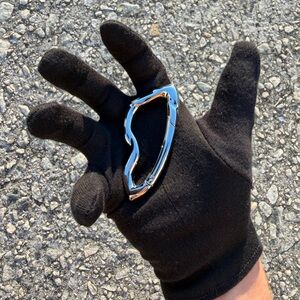 Silver Chromed Irregular Carabiner